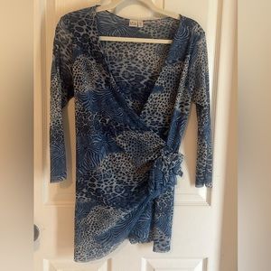 Johnny Heaven - Blue Print shirt